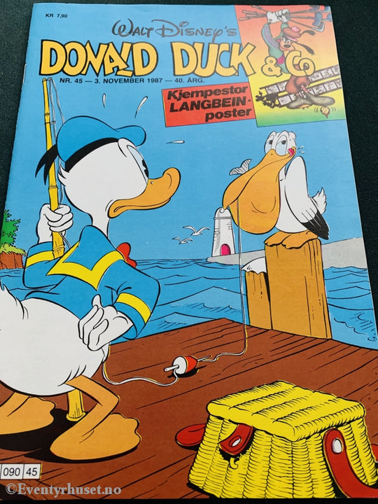 Donald Duck & Co. 1987/45. Tegneserieblad