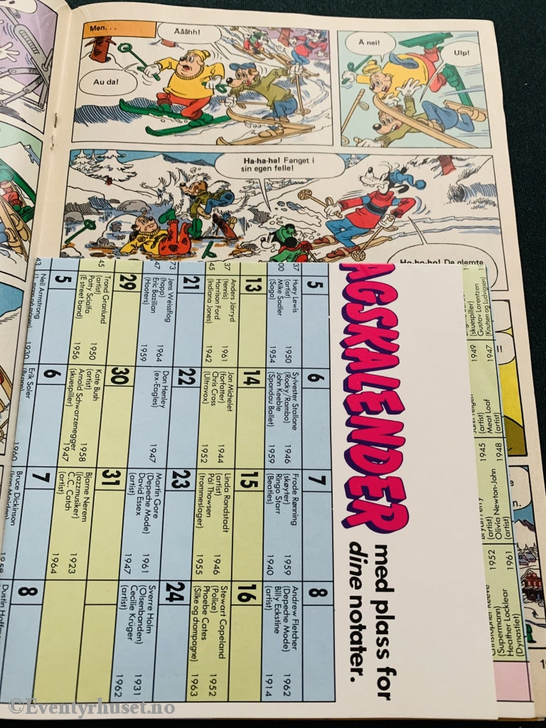 Donald Duck & Co. 1988/01. Tegneserieblad