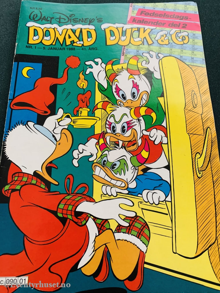 Donald Duck & Co. 1988/01. Tegneserieblad