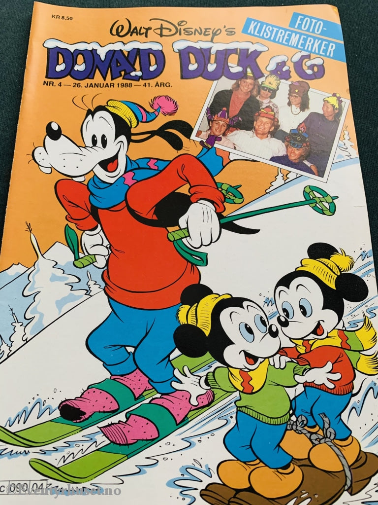 Donald Duck & Co. 1988/04. Tegneserieblad