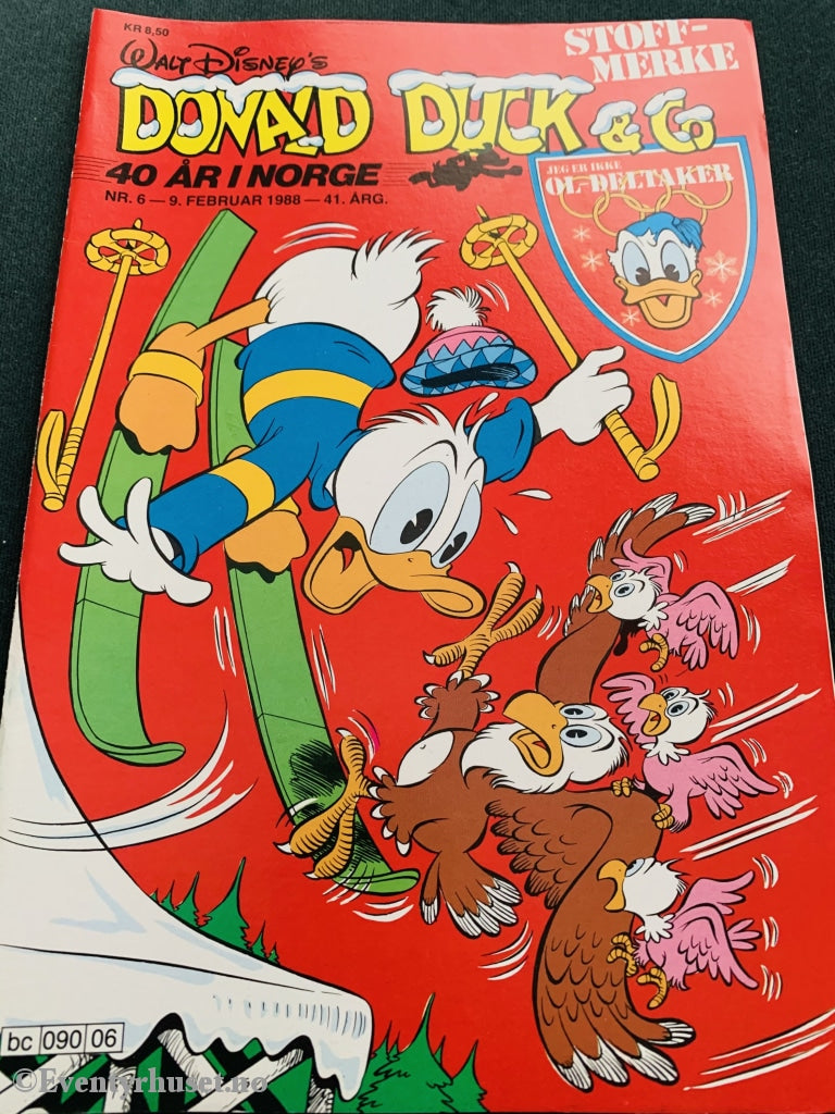 Donald Duck & Co. 1988/06. Tegneserieblad