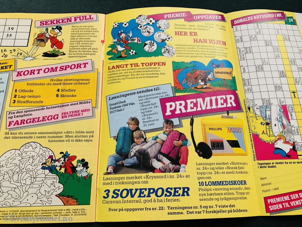 Donald Duck & Co. 1988/24. Tegneserieblad