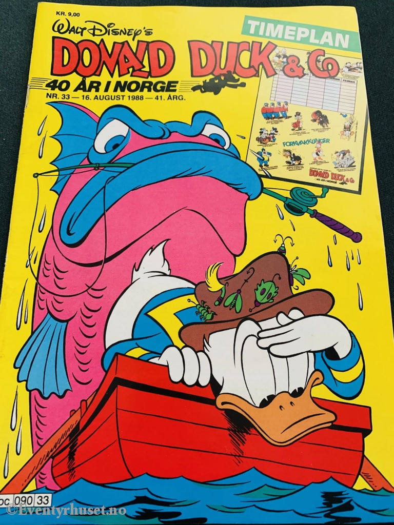 Donald Duck & Co. 1988/33. Tegneserieblad