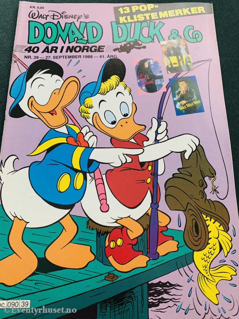 Donald Duck & Co. 1988/39. Tegneserieblad