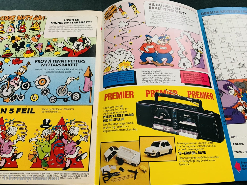 Donald Duck & Co. 1988/52. Tegneserieblad