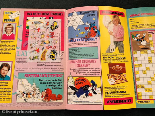 Donald Duck & Co. 1989/01. Tegneserieblad