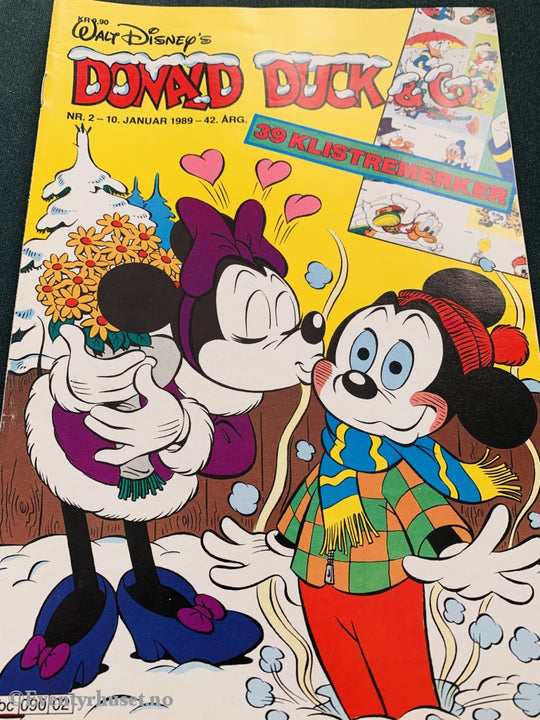 Donald Duck & Co. 1989/02. Tegneserieblad