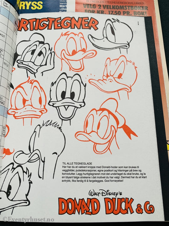 Donald Duck & Co. 1989/04. Tegneserieblad