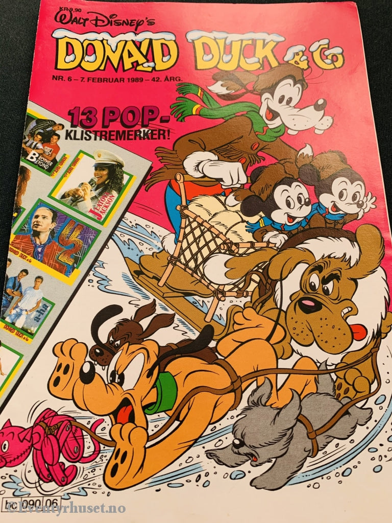 Donald Duck & Co. 1989/06. Tegneserieblad