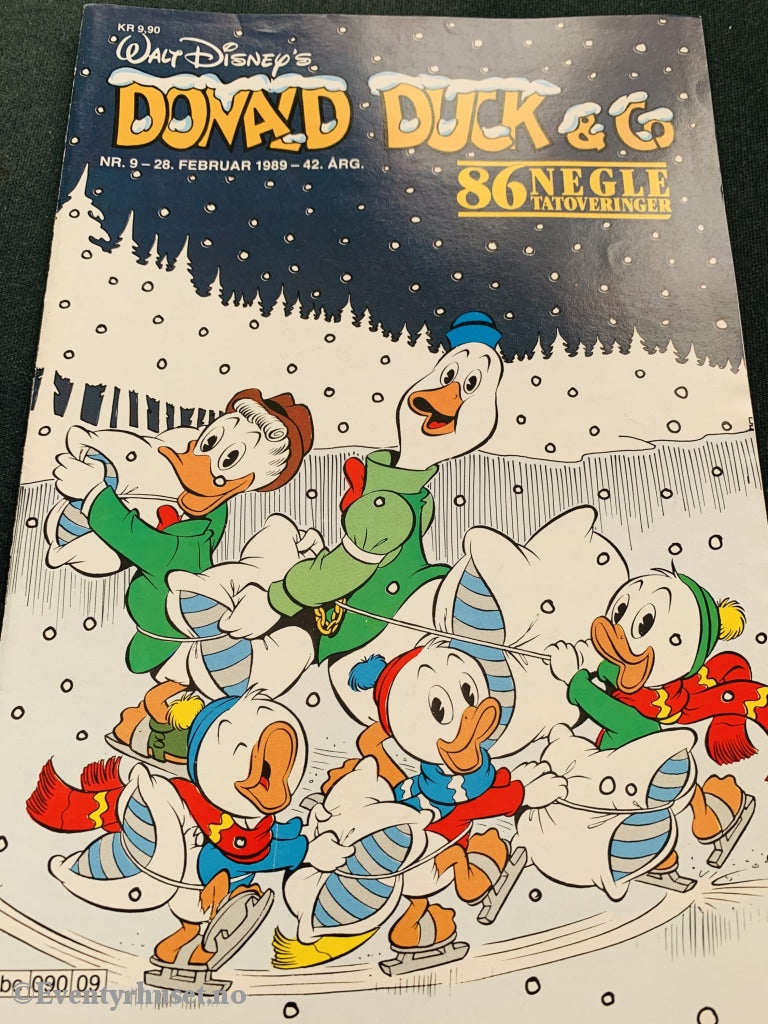 Donald Duck & Co. 1989/09. Tegneserieblad