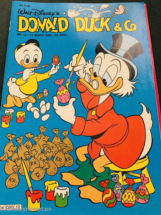 Donald Duck & Co. 1989/12. Tegneserieblad