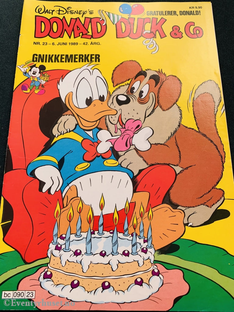 Donald Duck & Co. 1989/23. Tegneserieblad