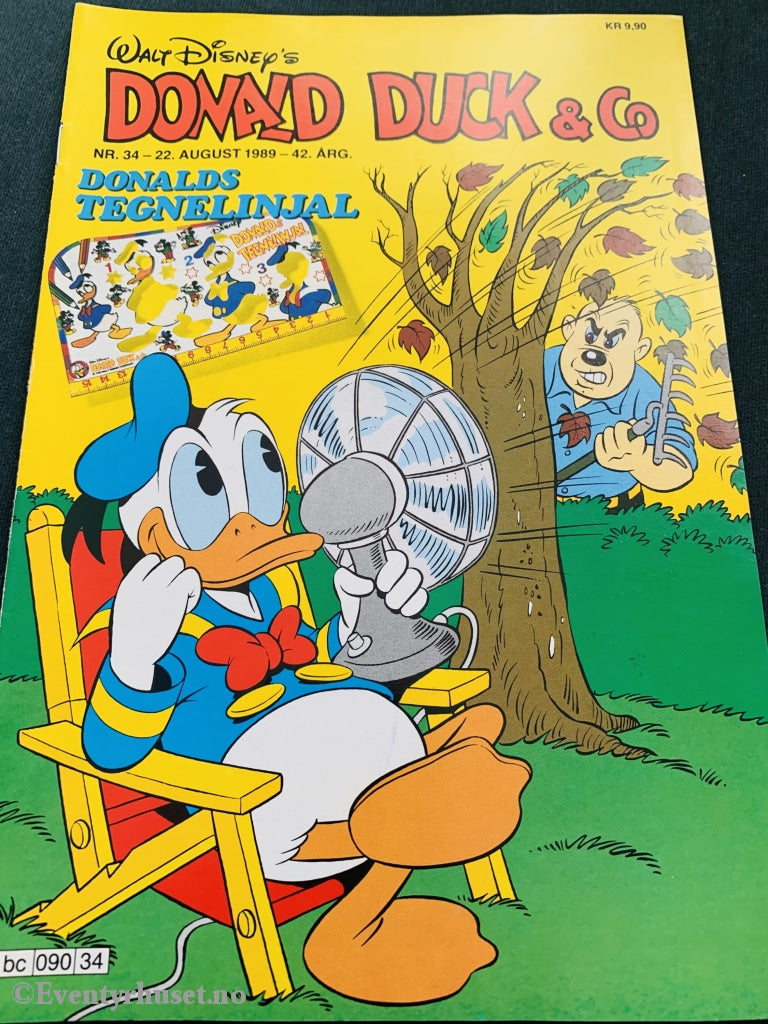 Donald Duck & Co. 1989/34. Tegneserieblad