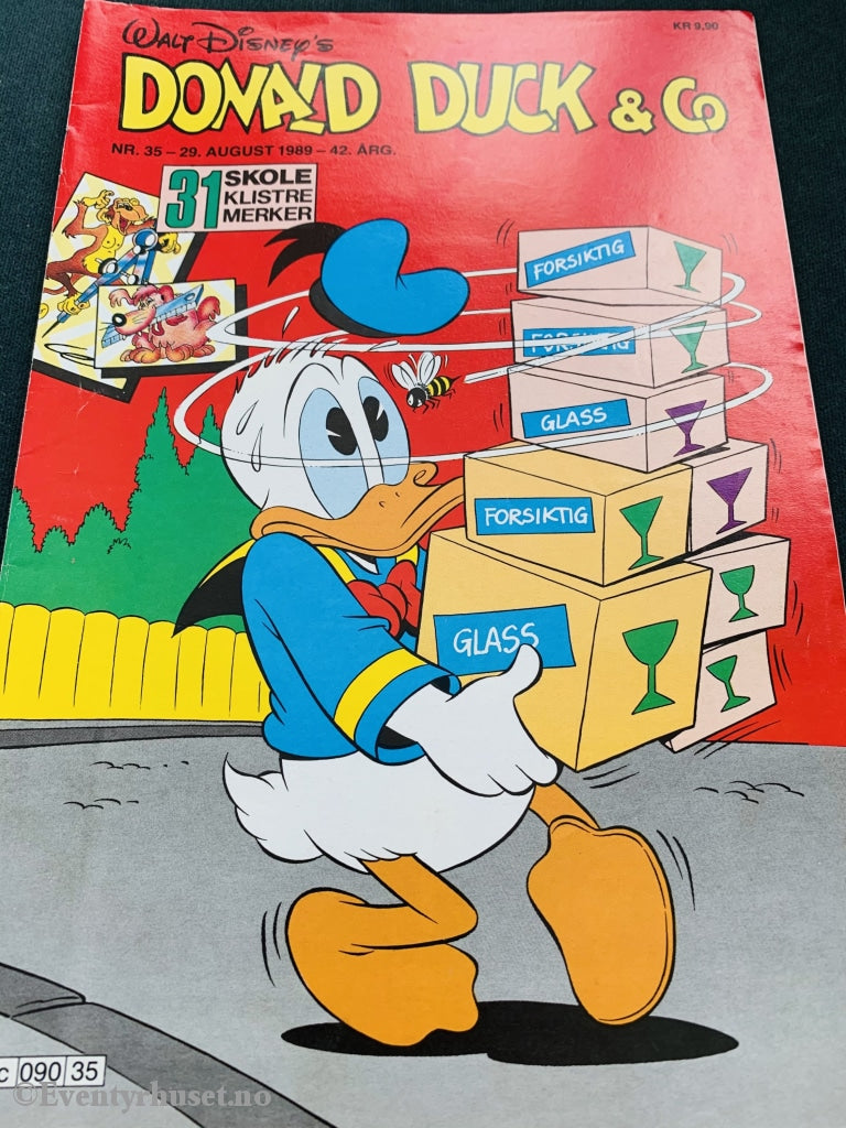 Donald Duck & Co. 1989/35. Tegneserieblad