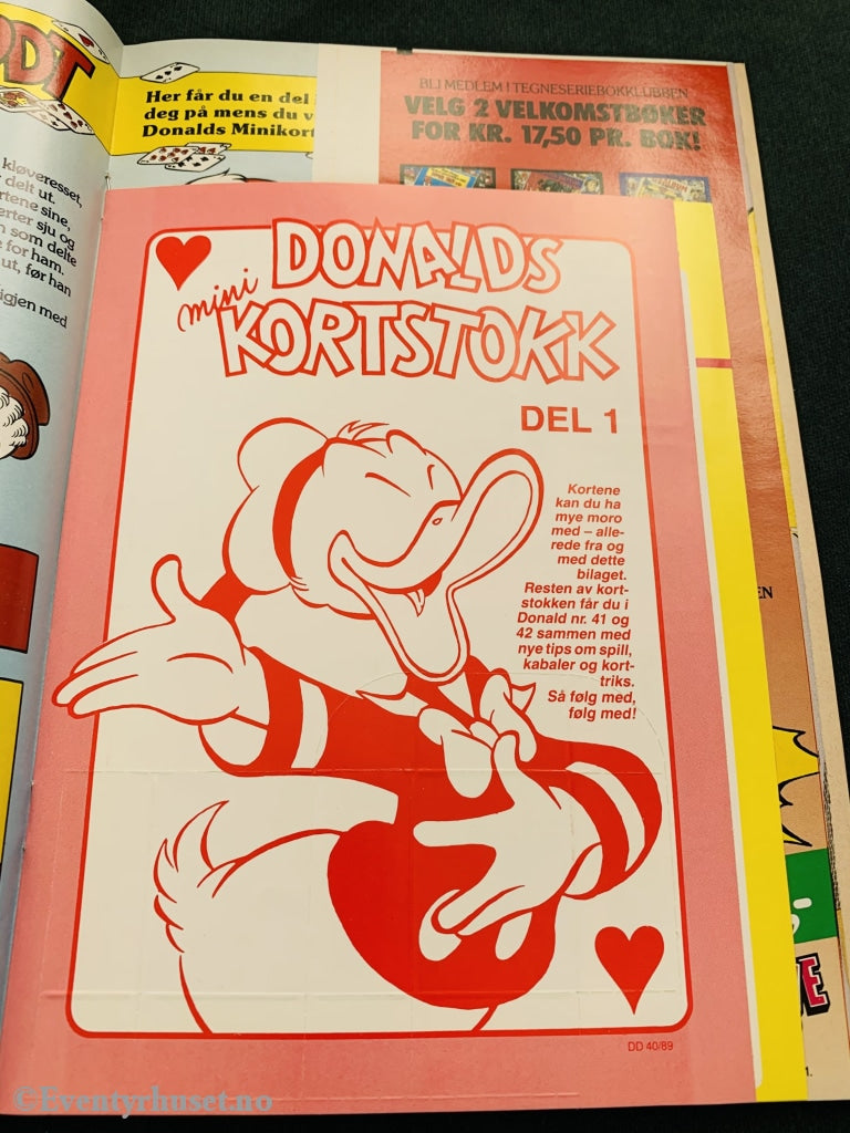 Donald Duck & Co. 1989/40. Tegneserieblad