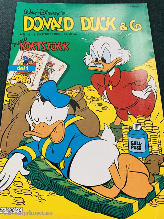 Donald Duck & Co. 1989/40. Tegneserieblad