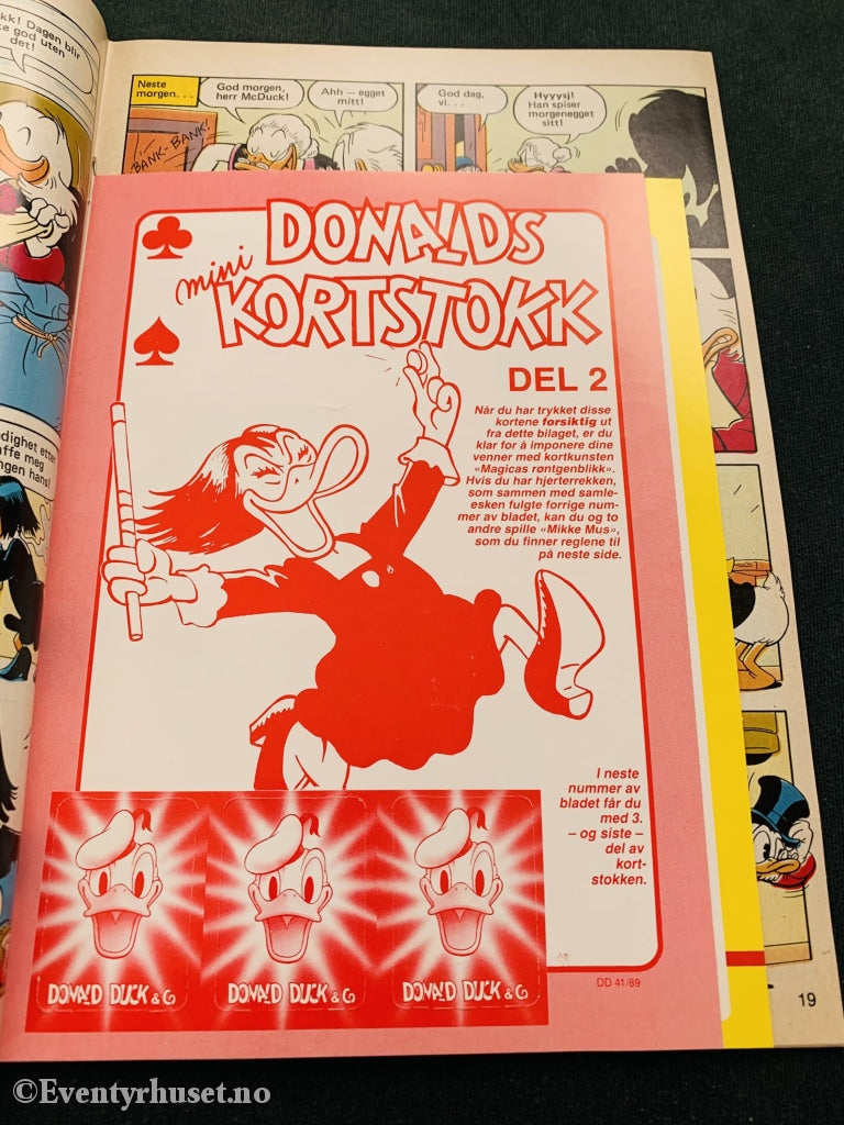 Donald Duck & Co. 1989/41. Tegneserieblad