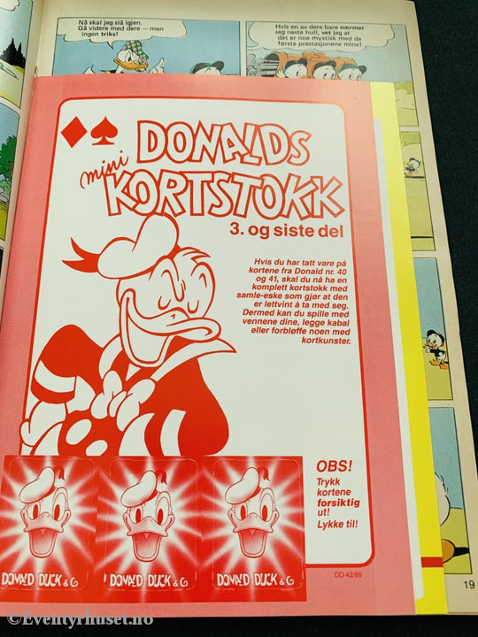 Donald Duck & Co. 1989/42. Tegneserieblad