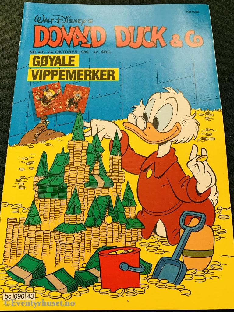 Donald Duck & Co. 1989/43. Tegneserieblad