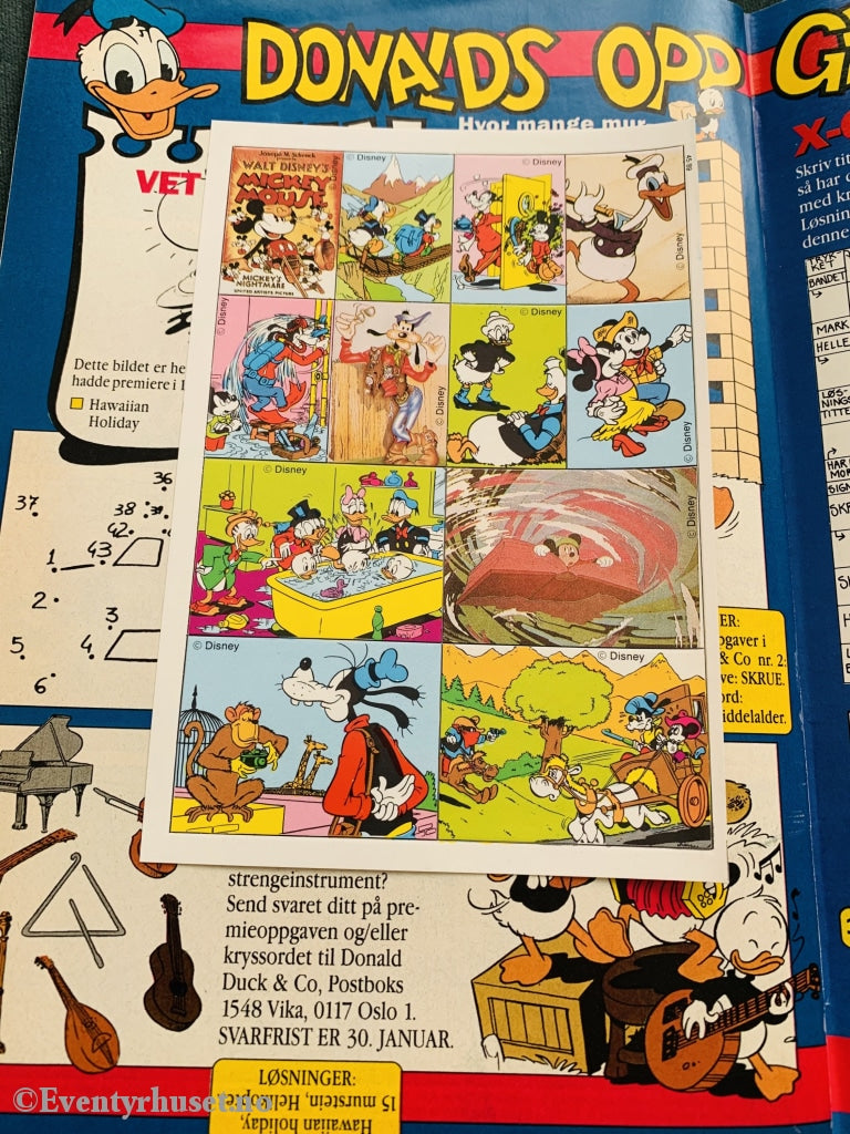 Donald Duck & Co. 1990/04. Tegneserieblad