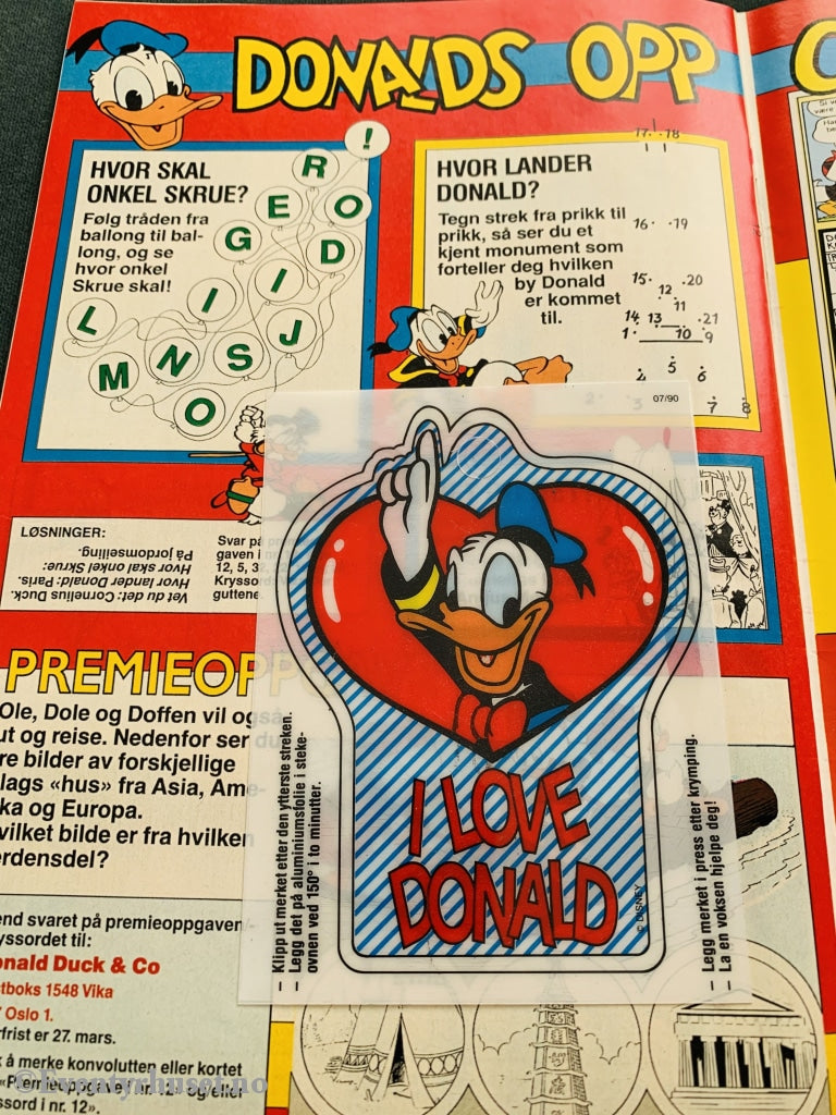 Donald Duck & Co. 1990/12. Tegneserieblad