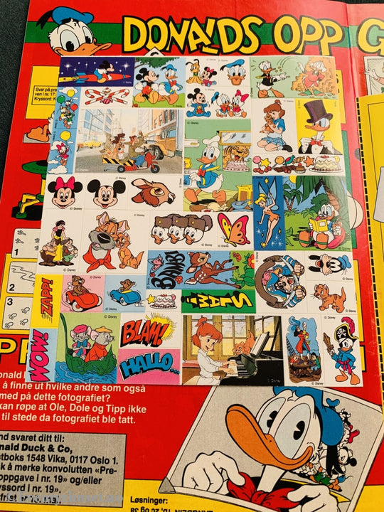 Donald Duck & Co. 1990/19. Tegneserieblad