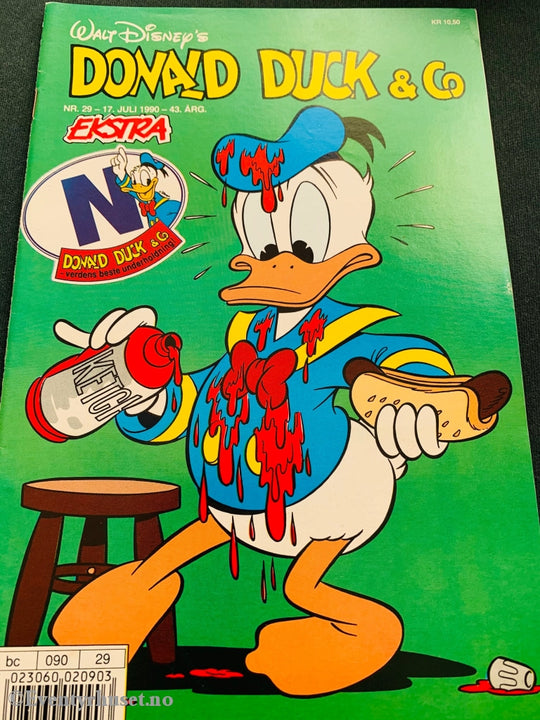 Donald Duck & Co. 1990/29. Tegneserieblad