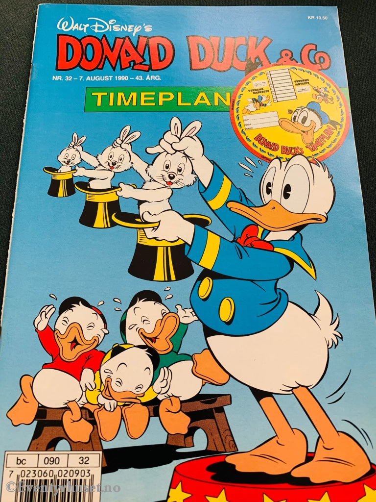 Donald Duck & Co. 1990/32. Tegneserieblad