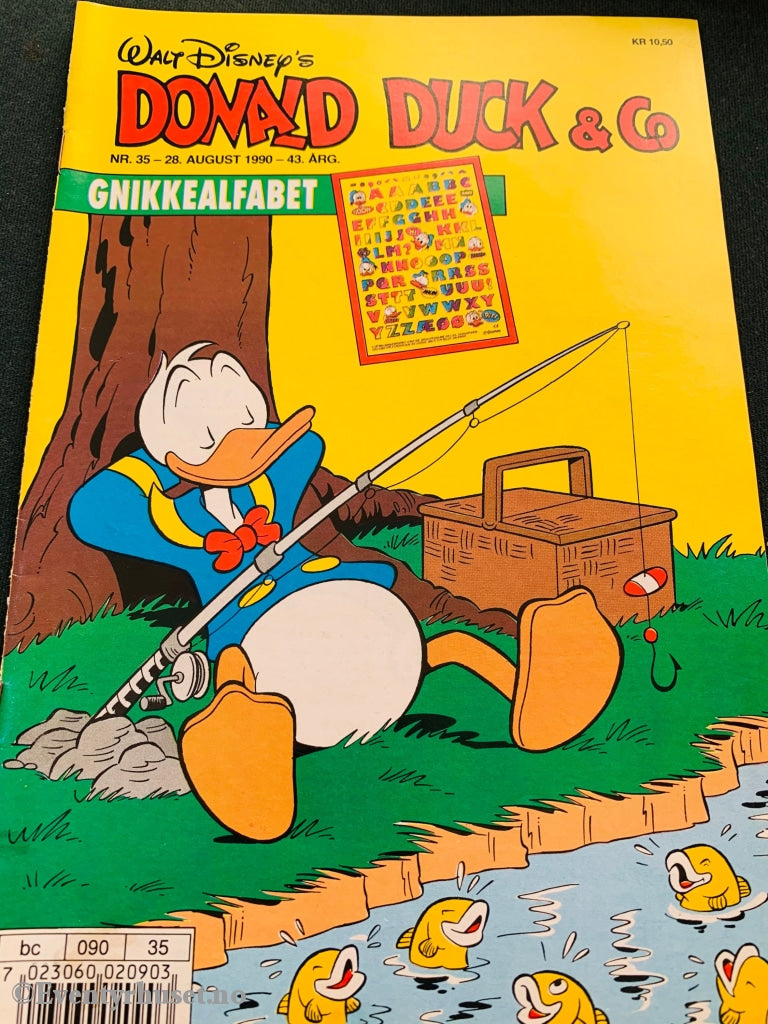 Donald Duck & Co. 1990/35. Tegneserieblad