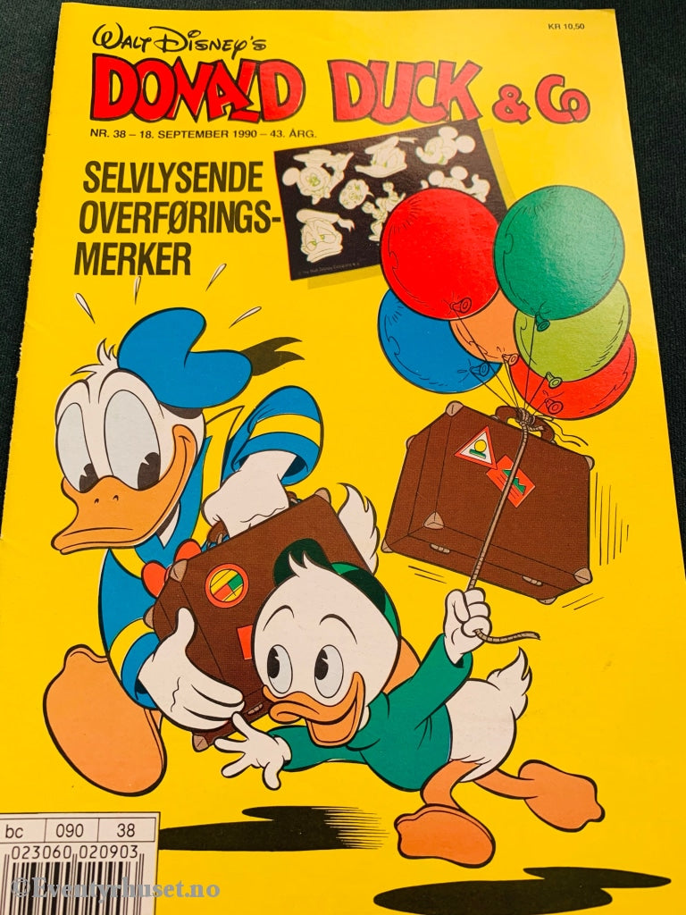 Donald Duck & Co. 1990/38. Tegneserieblad