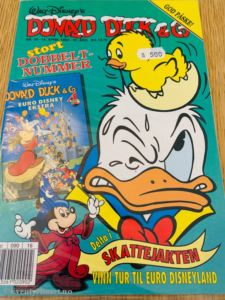 Donald Duck & Co. 1992/16. Tegneserieblad