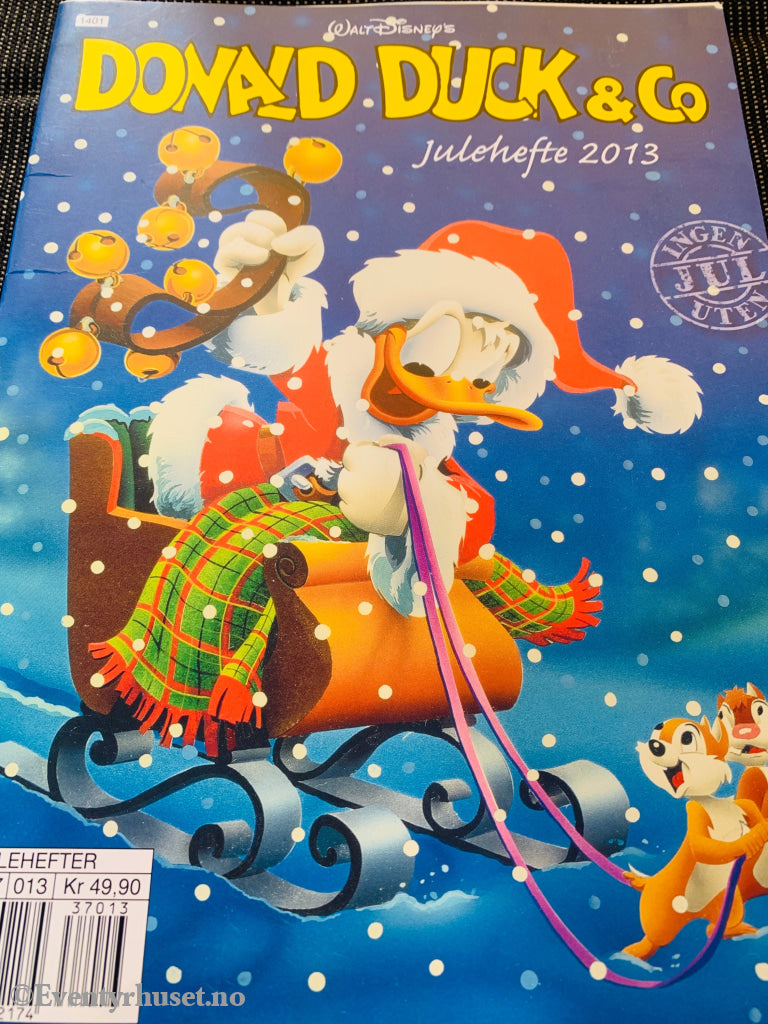 Donald Duck & Co Julehefte 2013. Tegneseriealbum.