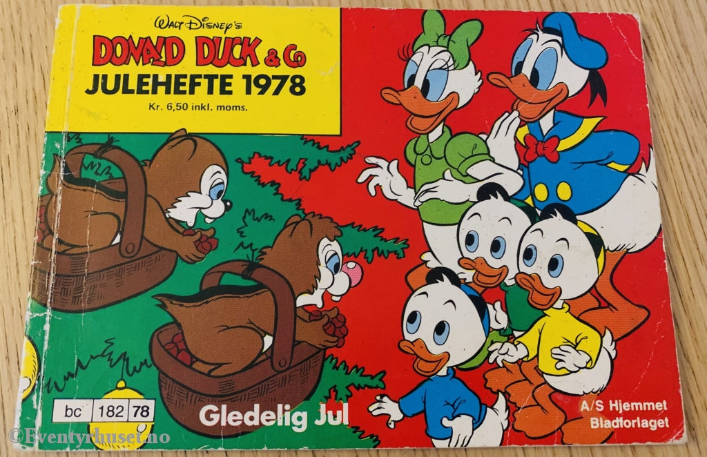 Donald Duck & Co. Julen 1978 (Disney). Julehefter