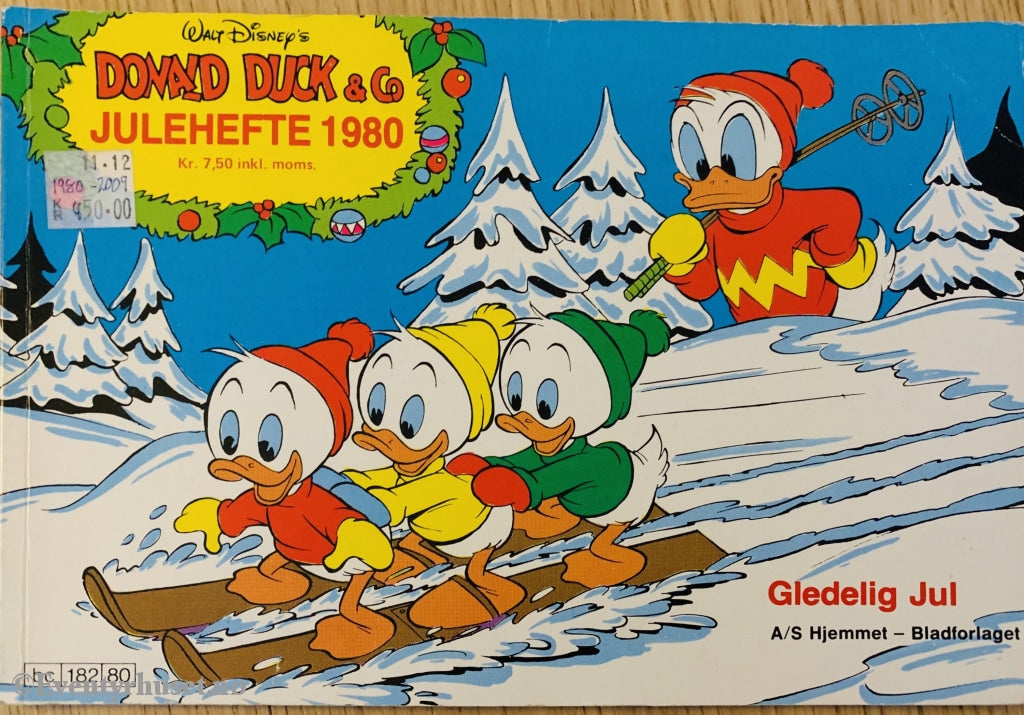 Donald Duck & Co. Julen 1980 (Disney). Julehefter