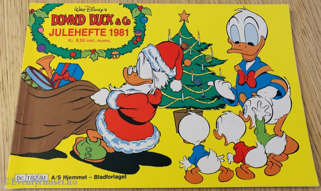 Donald Duck & Co. Julen 1981 (Disney). Julehefter