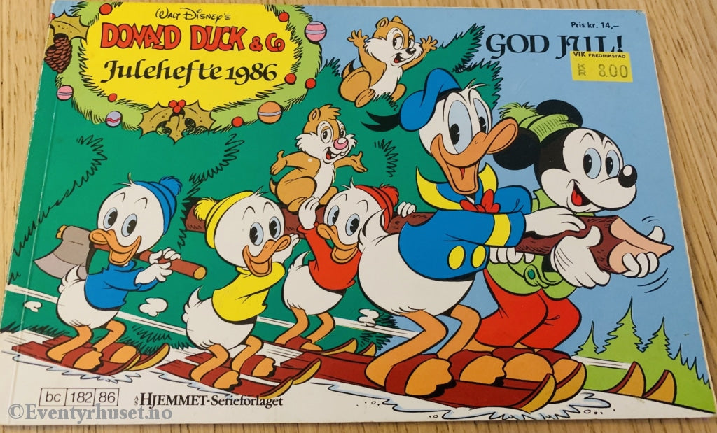 Donald Duck & Co. Julen 1986 (Disney). Julehefter