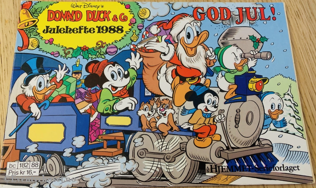 Donald Duck & Co. Julen 1988 (Disney). Julehefter