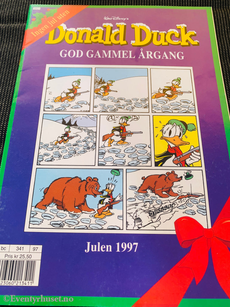 Donald Duck God gammel årgang Julen 1997. Tegneseriealbum.