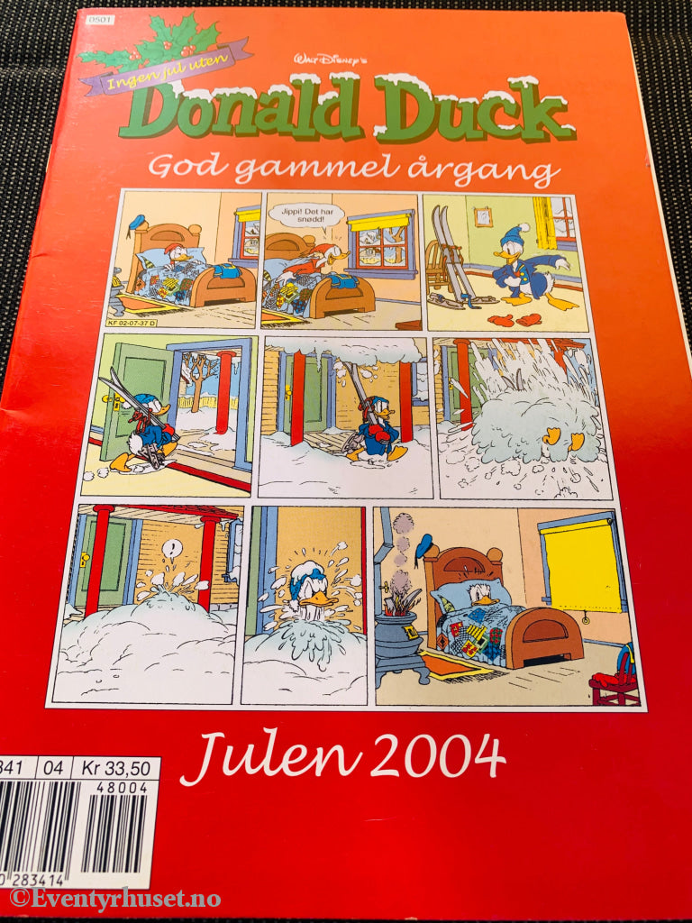 Donald Duck God gammel årgang Julen 2004. Tegneseriealbum.