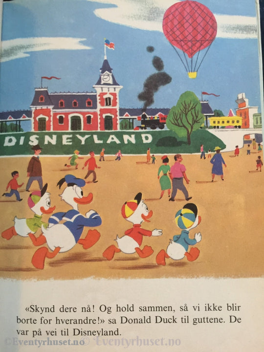 Donald Duck I Disneyland. 1975. Fortelling