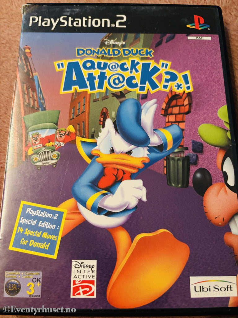 Donald Duck: Quack Attack. PS2.