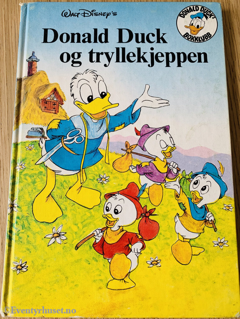 Donald Ducks Bokklubb. 1976/85. Duck Og Tryllekjeppen. Bokklubb