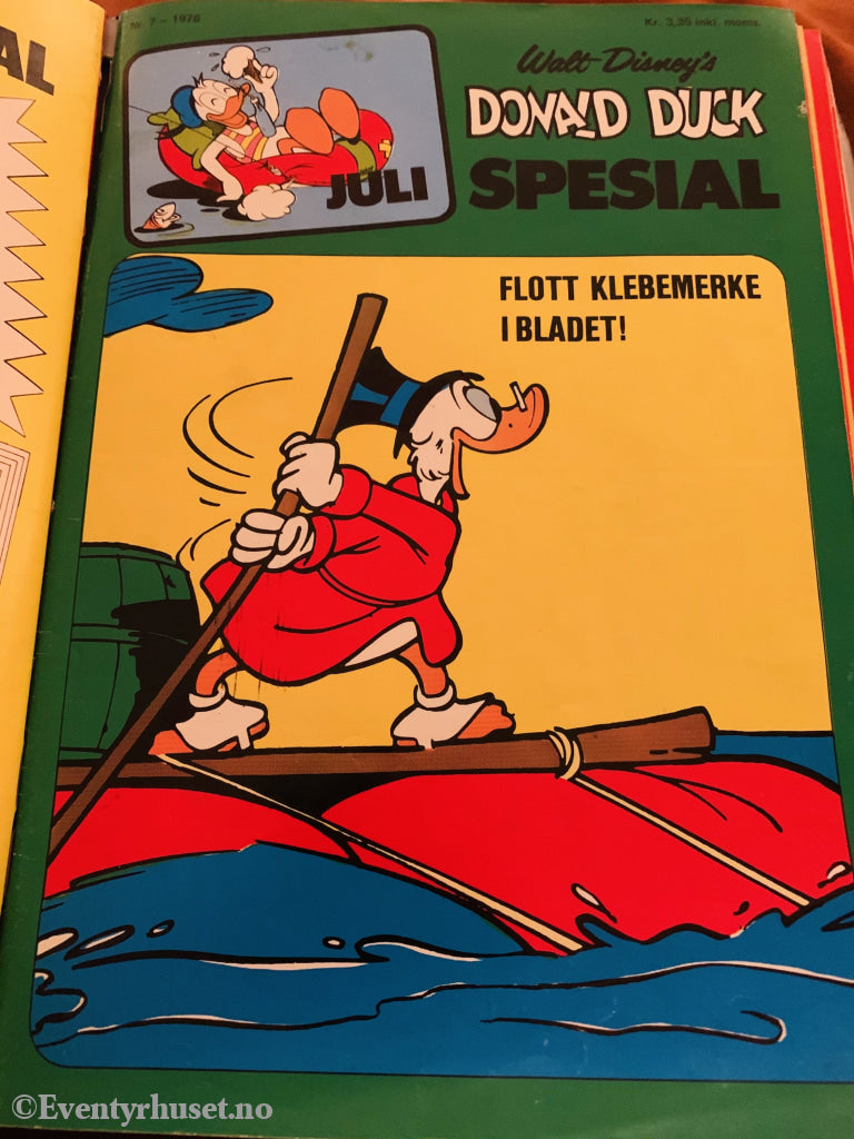Donald Duck Spesial. 1976/07. Tegneserieblad
