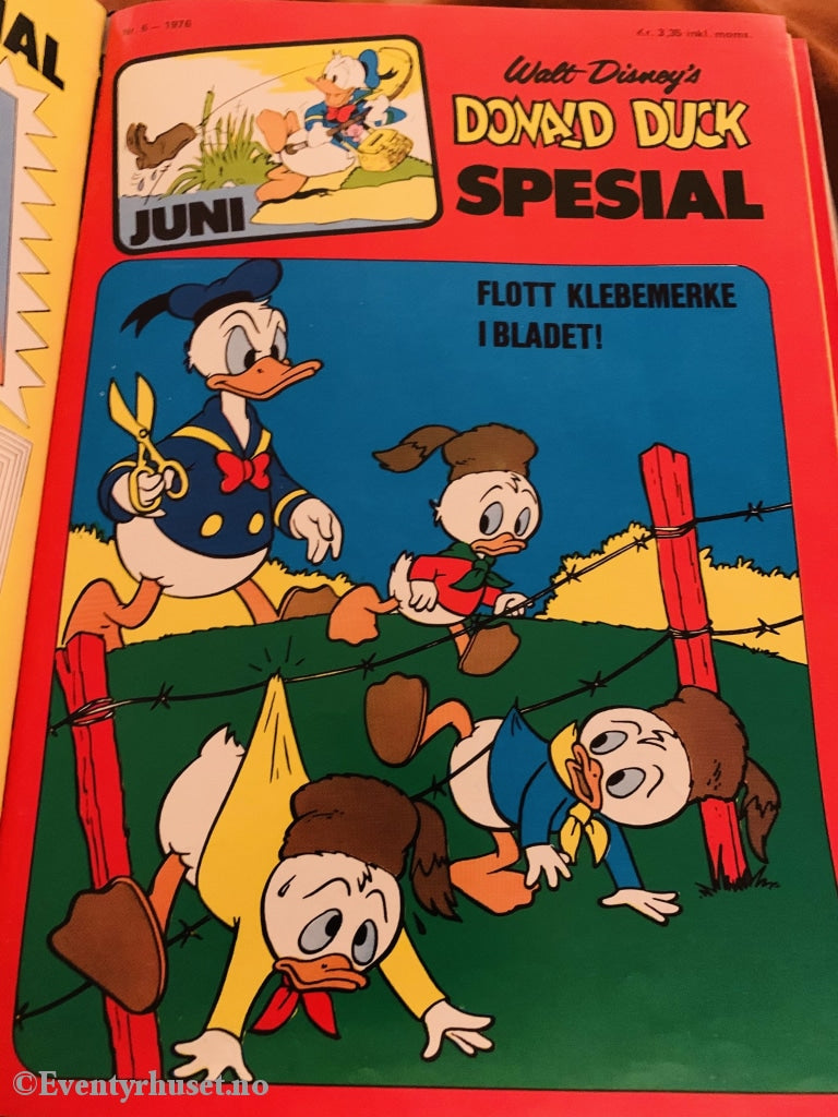 Donald Duck Spesial. 1976/06. Tegneserieblad