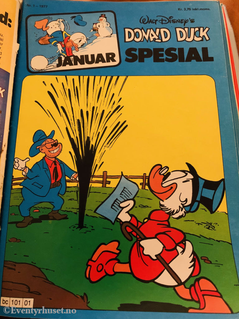 Donald Duck Spesial. 1977/01. Tegneserieblad