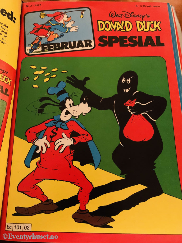 Donald Duck Spesial. 1977/02. Tegneserieblad
