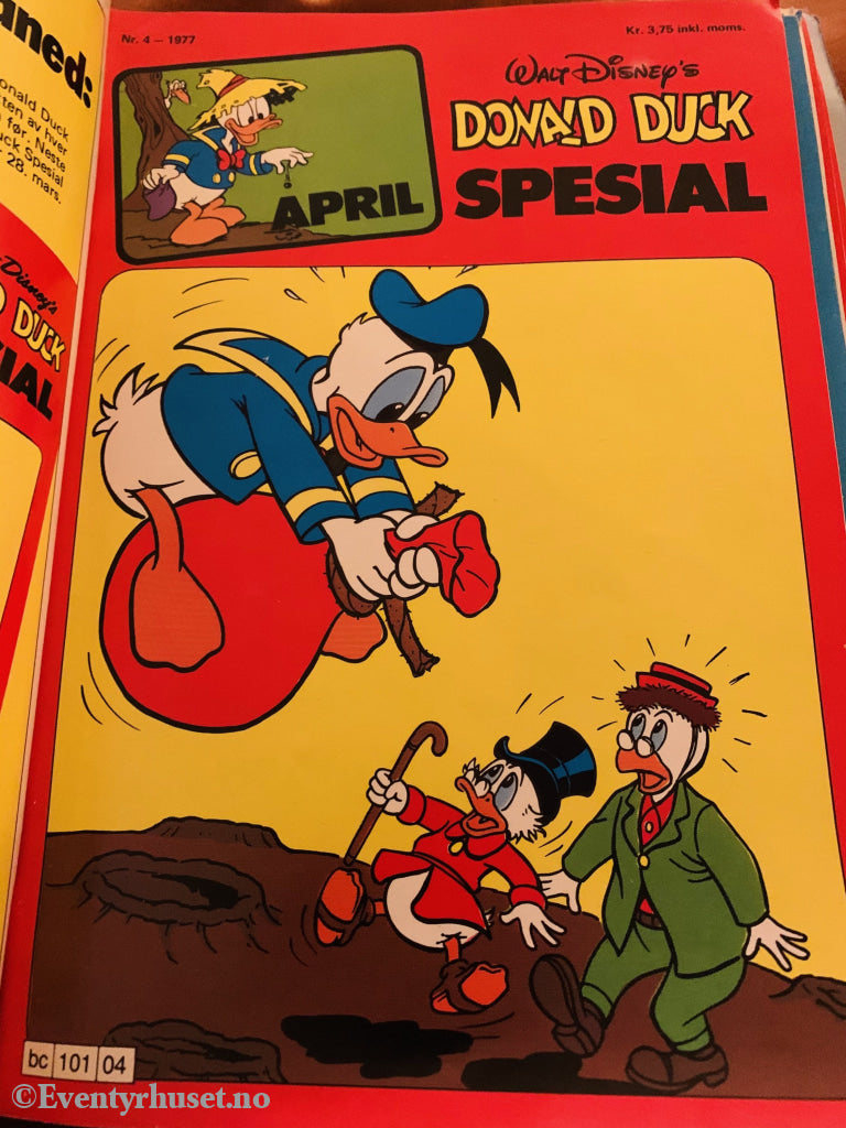 Donald Duck Spesial. 1977/04. Tegneserieblad