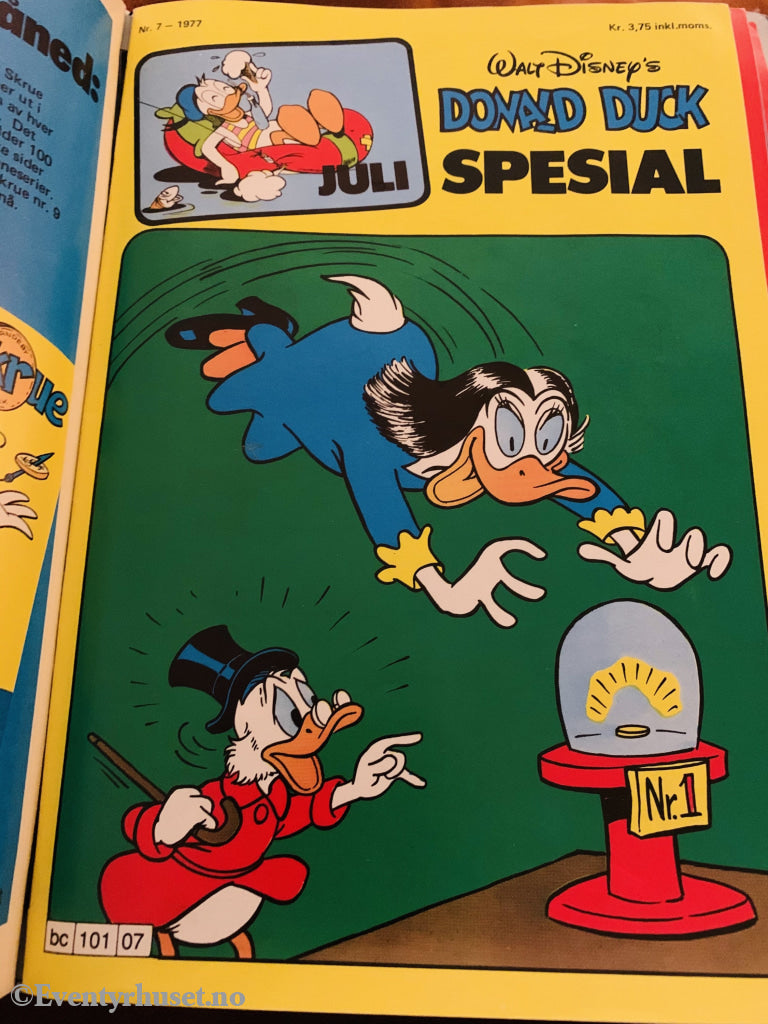 Donald Duck Spesial. 1977/07. Tegneserieblad