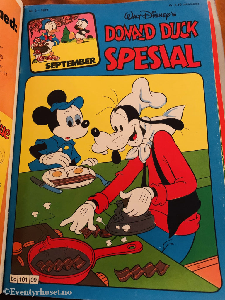 Donald Duck Spesial. 1977/09. Tegneserieblad