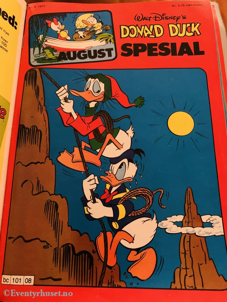 Donald Duck Spesial. 1977/08. Tegneserieblad